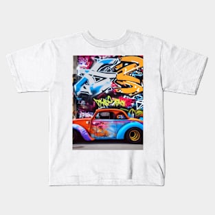 Graffiti Hotrod 3 Kids T-Shirt